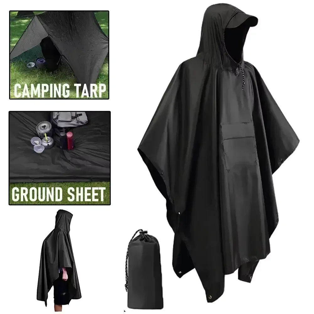 2026 3-in-1 wasserdichter Rege – Camping Rain Poncho Bewertung und Preis